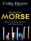 Morse's Greatest Mystery and Other Stories (eBook)